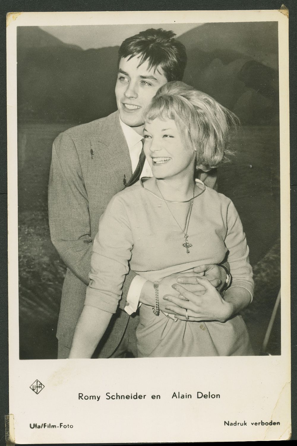 (image for) Alain Delon & Romy Schneider #0619